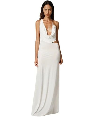Amazuìn Maxi Dresses - White