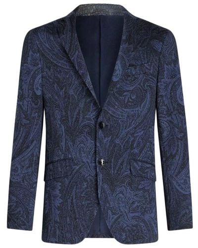 Etro Blazers - Blue