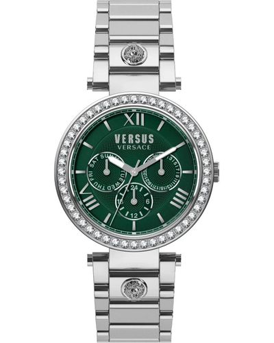 Versus Camden market orologio acciaio inossidabile verde