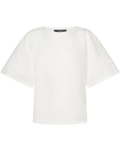 Weekend by Maxmara Tops > t-shirts - Blanc