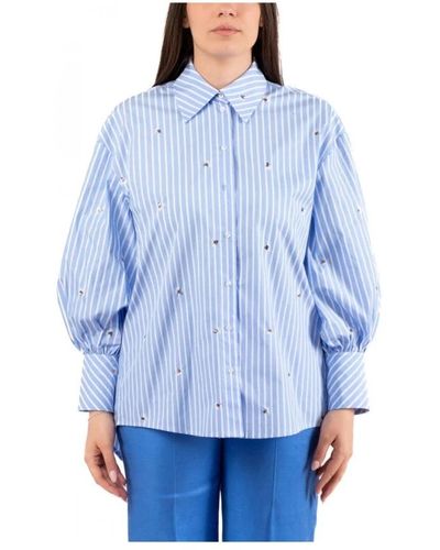 Nenette Camisa de mujer - Azul