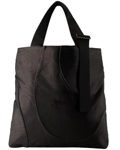 Y-3 Tote Bags - Black