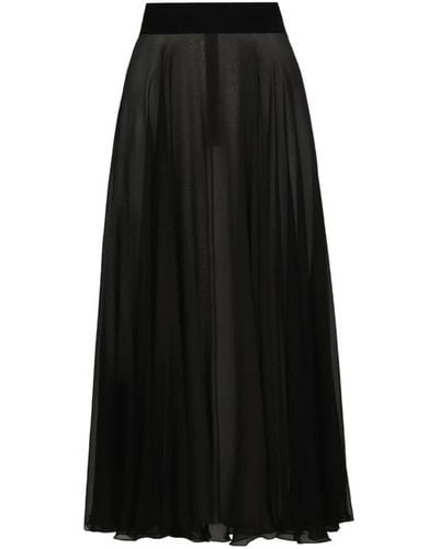 Dolce & Gabbana Midi skirts - Negro
