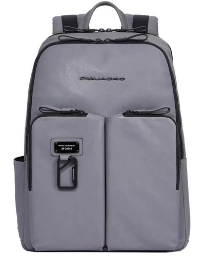 Piquadro Backpacks - Grey