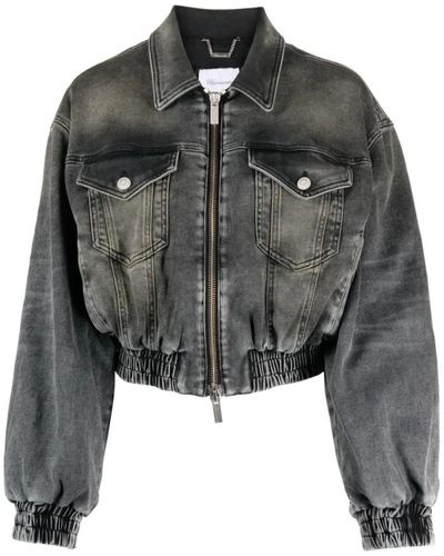Blumarine Jackets > denim jackets - Noir