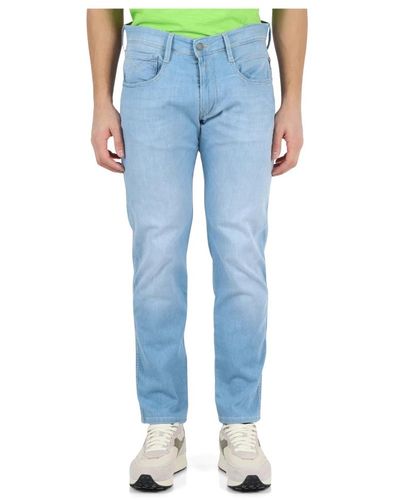 Replay Slim fit ultra light jeans - Blu