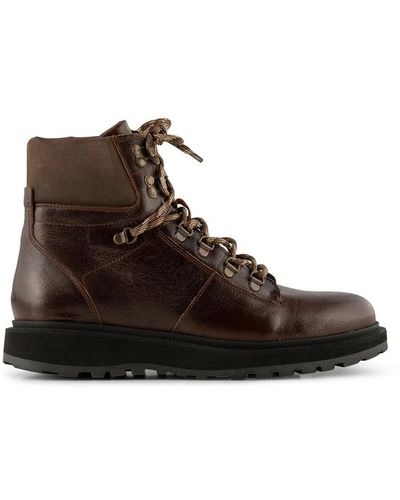 Shoe The Bear Lace-Up Boots - Brown