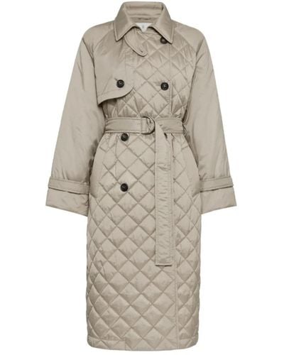 Brunello Cucinelli Trench Coats - Natural