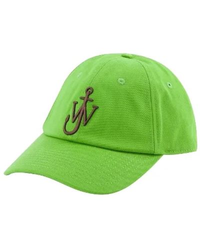 JW Anderson Canvas hats - Grün