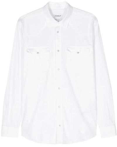 Dondup Formal Shirts - White
