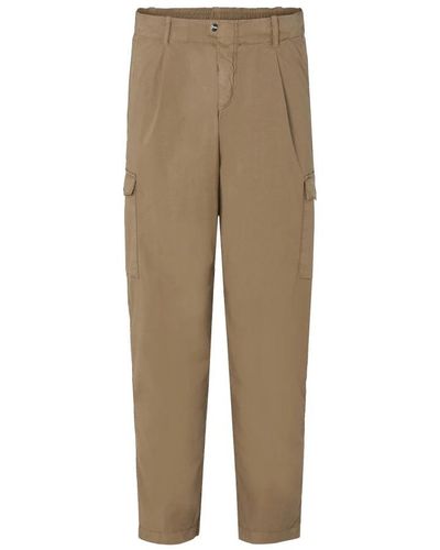 Herno Slim-Fit Trousers - Natural