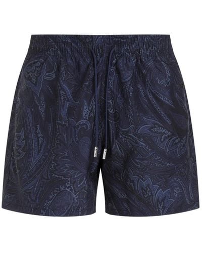 Etro Trunk roma swim shorts - Blu