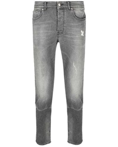 John Richmond Slim-Fit Jeans - Grey