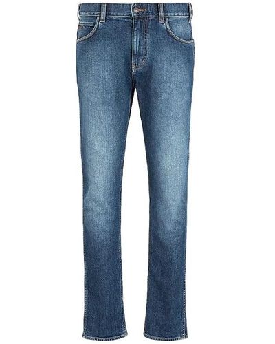 Emporio Armani Slim fit denim jeans model 3d1j16-1d12z - Blau