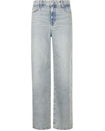 7 For All Mankind Scout frost jeans - Grigio