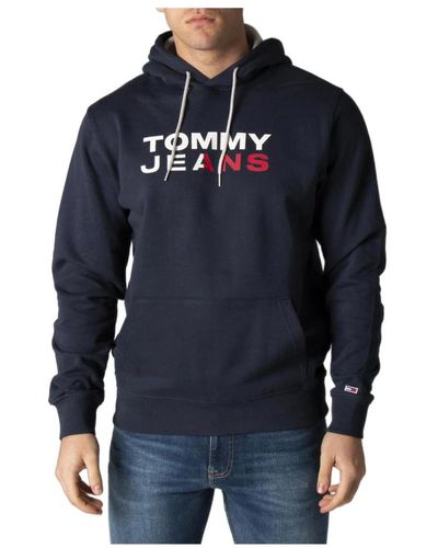 Tommy Hilfiger Sweatshirts print hood - Blau