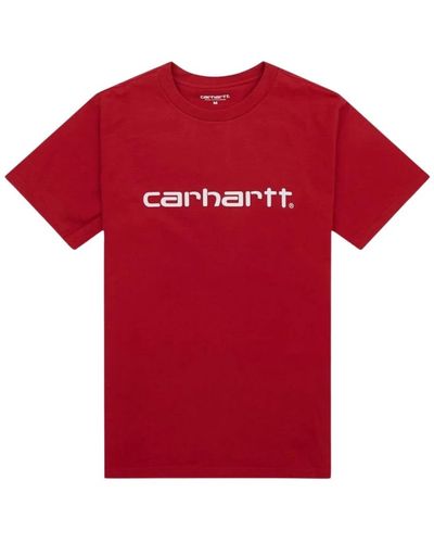 Carhartt T-Shirts - Red