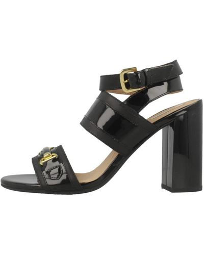 Geox Shoes > sandals > high heel sandals - Noir