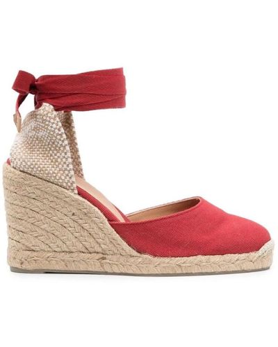 Castañer Shoes > heels > wedges - Rouge