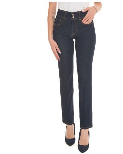 Guess Jeans > cropped jeans - Bleu
