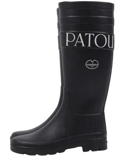 Patou Rain Boots - Black