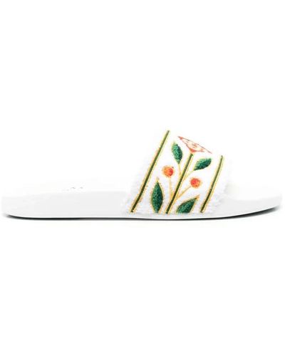 Casablancabrand Shoes > flip flops & sliders > sliders - Blanc