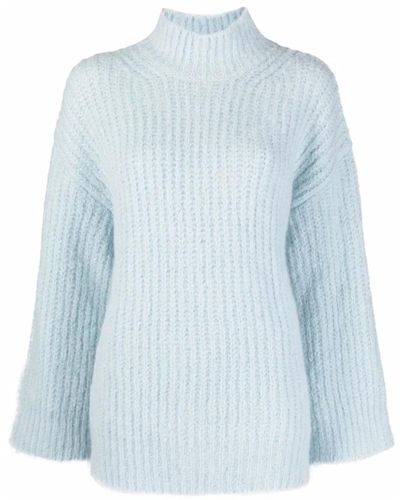 A.P.C. Roll-neck knit jumper - Blau