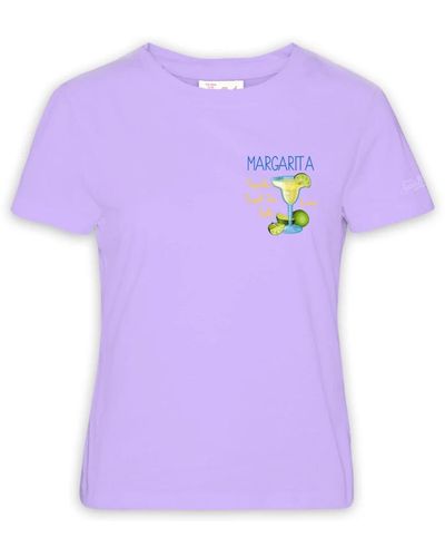 Mc2 Saint Barth T-Shirts - Purple
