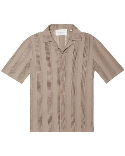Baldessarini Short Sleeve Shirts - Natural