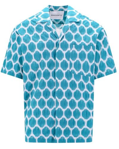 Amaranto Shirts > short sleeve shirts - Bleu