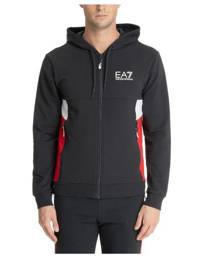 EA7 Zip-Throughs - Black