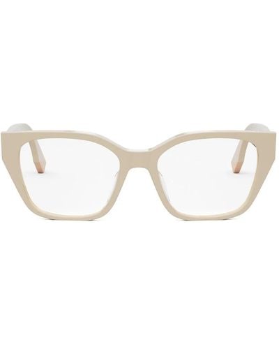 Fendi Fe50001i 057 Glasses - Brown