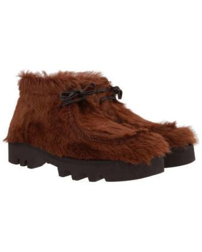 Dries Van Noten Winter Boots - Brown