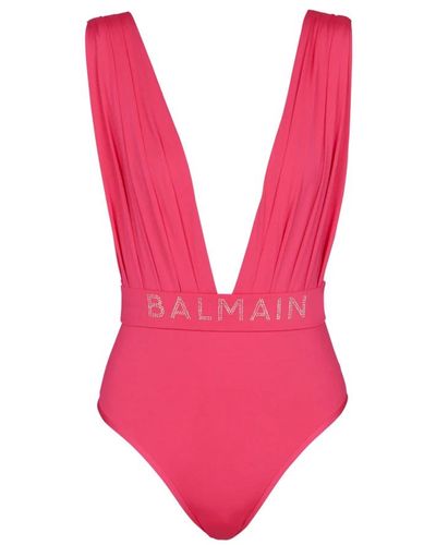 Balmain Swimwear > one-piece - Rose
