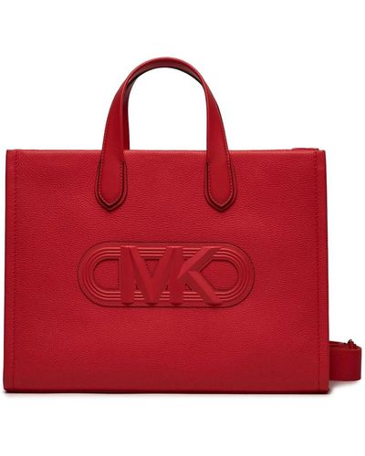 Michael Kors Tote Bags - Red