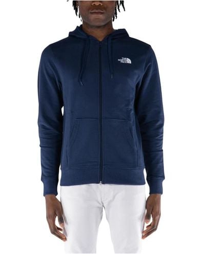 The North Face Zip-Throughs - Blue