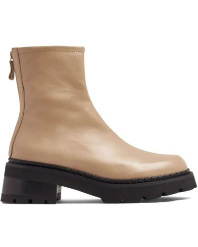 BY FAR Ankle Boots - Natural