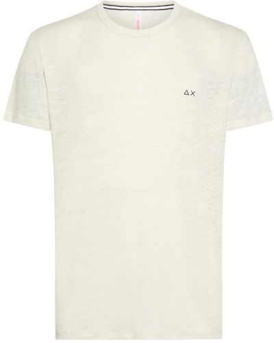 Sun 68 T-shirts - Weiß
