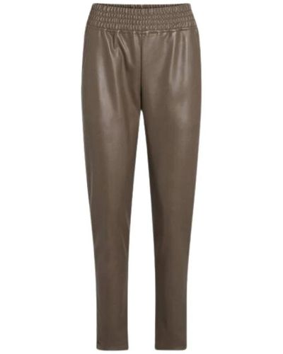 Sisters Point Trousers > tapered trousers - Gris
