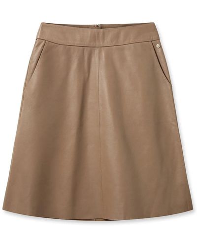 Mos Mosh Short Skirts - Brown