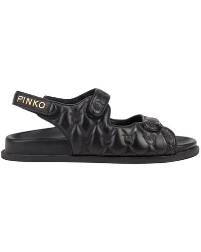 Pinko Shoes > sandals > flat sandals - Noir