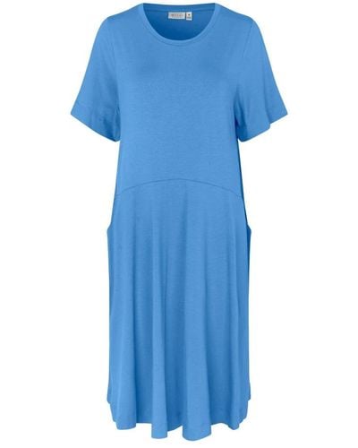 Masai Midi Dresses - Blue