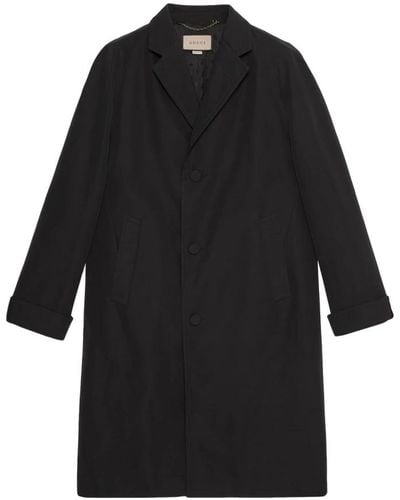 Gucci Coats > single-breasted coats - Noir