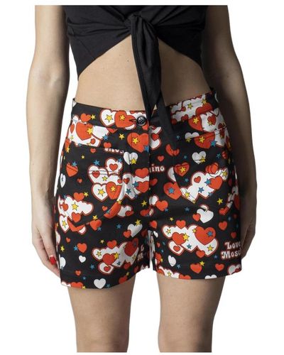 Love Moschino Short Shorts - Multicolor