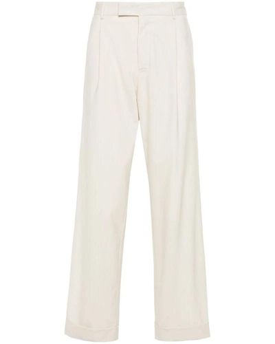 PT01 Trousers > straight trousers - Blanc