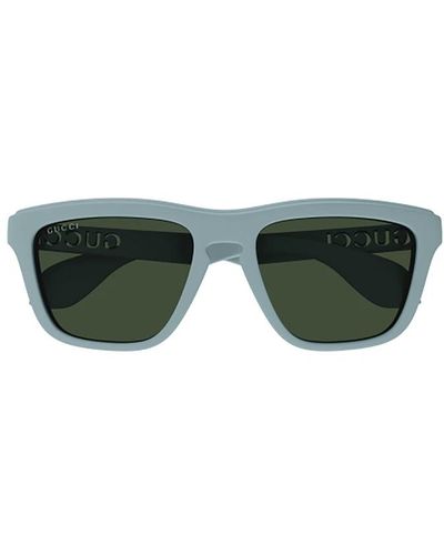 Gucci Blaue sonnenbrille für frauen - Grün