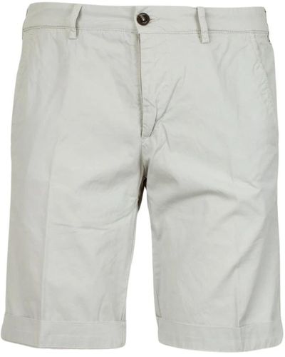 40weft Stylische bermuda shorts - Grau