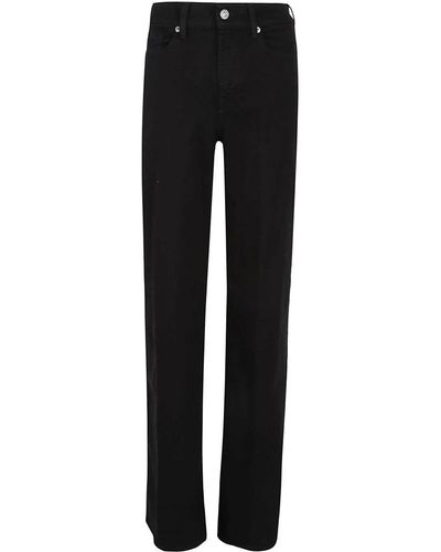 7 For All Mankind Straight Jeans - Black