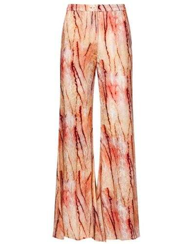 Mes Demoiselles Trousers > wide trousers - Orange