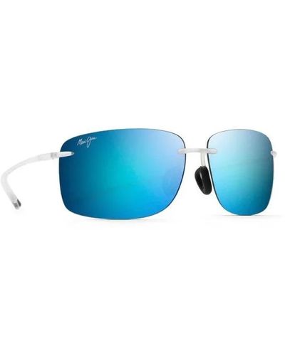 Maui Jim Sonnenbrille mit transparentem rahmen - Blau